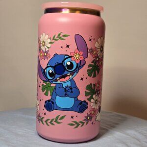 16 oz Stitch Metal Insulated Tumbler